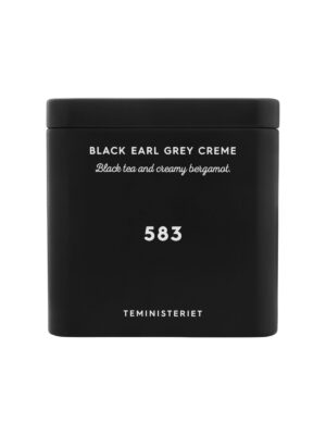 Teministeriet Signature Black Earl Grey Creme 583 Tin,ein schwarzer Tee mit einem fantastischen Duft und einem unglaublich köstlichen, cremigen Geschmack.