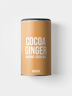 Hygge Cocoa Ginger Organic: Kakao mit wärmendem Ingwer. Hygge Cocoa Ginger Organic einfach mit heisser Milch aufschäumen und geniessen! Auch gut mit Soja-, Mandel- oder Hafermilch.